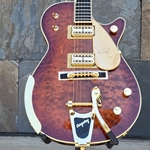 Gretsch G6134TGQM-59 LIMITED EDITION QUILT CLASSIC PENGUIN™ WITH BIGSBY®, EBONY FINGERBOARD, FORGE GLOW