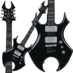 BC Rich Virgo celtic inlays