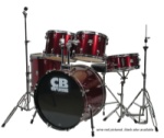 CB Drum kit with hardware