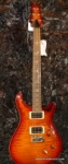 PRS Custom 24 w/Maple Veneer, 10 Top, Birds, Trem, Dark Cherry SB, Nickel
