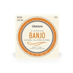 D'Addario EJ61 Nickel Plated Banjo Strings, Medium