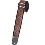 Henry Heller Woven 2" Jacquard Guitar Strap with Nylon Backing