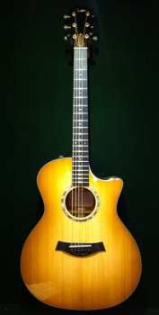 Taylor Custom BTO Grand Auditorium Santa Barbara Series Acoustic Cutaway