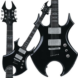 BC Rich Virgo celtic inlays