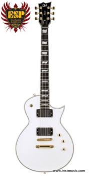 ESP EC1000TSW Traditional Depth Snow White w/EMG's