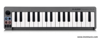 M-Audio Keystation Mini 32 - 32-Note Ultra-Portable Keyboard Controller