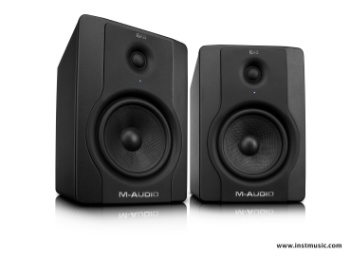 M-Audio BX8 D2 Next-Generation 130-Watt Bi-Amplified Studio Monitors
