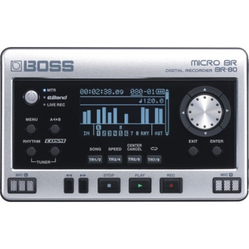 BR-80 Micro 8 Track Portable Recorder