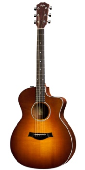 Taylor 2012 214ce Sunburst Top
