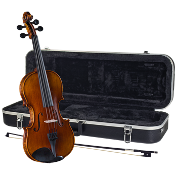 Cremona SV-588 1/2 Solid Flame Maple Violin Kit