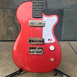 Used Harmony Standard Juno Electric Guitar w/Gigbag, RW FB, Rose