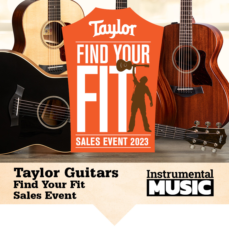 Taylor Guitars Find Your Fit Sales Event