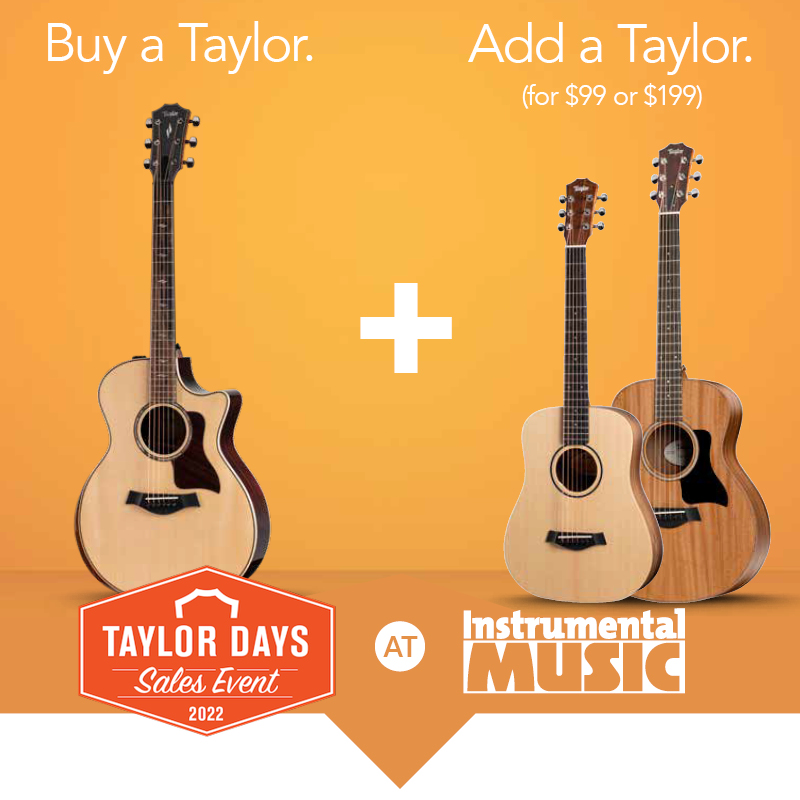 Buy a Taylor, Add a Taylor, from May 24-July 11, 2022