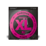 D' Addario ECB81S Chromes, Bass Guitar, Light, 45-100, Short Scale