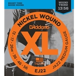 D'Addario EJ22 Nickel Jazz Medium Electric Guitar Strings