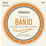 D'Addario Nickel Plated Tenor Banjo Strings