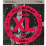 D'Addario ENR71 Half Round Bass Guitar Strings, Regular Light, 45-100, Long Scale