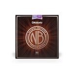 D'Addario NB1152 Nickel Bronze Acoustic Guitar Strings, Custom Light, 11-52