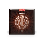 D'Addario NB1356 Nickel Bronze Acoustic Guitar Strings, Medium, 13-56