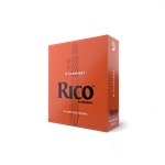 Rico by D'Addario Bb Clarinet Reeds, Strength 2, 3-pack