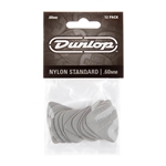 Dunlop Nylon Standard Pick, .60mm, 12 Pack