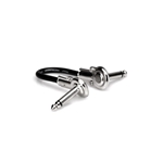 Hosa IRG-100.5 Guitar Patch Cable, Low-Profile Right-Angle to Same, 6in