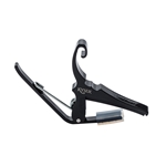 Kyser Quick-Change Capo for 6-string Acoustic Guitars, Black