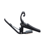 Kyser Quick-Change Capo for Nylon String Acoustic Guitars, Black