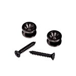 D'Addario Solid Brass End Pins, Black (Pair)