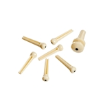 Planet Waves Injected Molded Bridge Pins with End Pin Set of 7