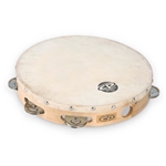 LP 10" Tambourine With Head Single Row