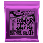 Ernie Ball Power Slinky Nickel Wound Electric Guitar String, 11-48