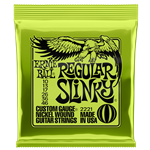 Ernie Ball Regular Slinky Nickel Wound Guitar Strings, 10-46