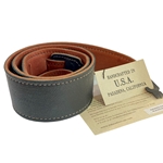 Durango Suave 2 1/2" Strap, Black/ Cognac