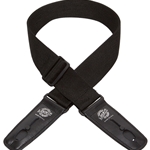 Lock-it  2" Poly Pro Guitar Strap with Locks, Black