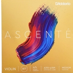 D'Addario Ascenté Violin String Set, 4/4 Scale, Medium Tension