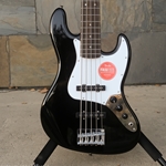 Squier Affinity Series Jazz Bass V (5-String) Black