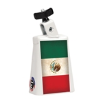 LP Cha Cha Cowbell Painted w/ Mexico Flag Design