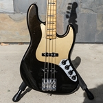 Fender American Ultra Jazz Bass, Maple Neck with Binding, Texas Tea Finish
