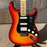 Fender Player Series Stratocaster HSS Plus Top, Maple Fingerboard, Aged Cherry Burst