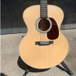 Martin Custom One Off Jumbo 14F Deep Quilt Maple and Adirondack Top