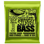 Ernie Ball Regular Slinky Nickel Wound Bass Strings, 50-105