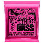 Erine Ball Super Slinky Nickel Wound Bass Strings, 45-100