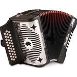 Panther 3100 Diatonic Accordion with Strap, Keys "G, C and F"