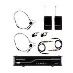 PROformance PDW-LHG Lav/Headset Dual Channel Digital Wireless System