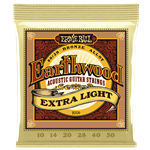 Ernie Ball Earthwood 80/20 Bronze Acoustic Strings, Extra Light 10-50