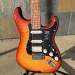 Fender Player Series Stratocaster HSS Plus Top, Pau Ferro Fingerboard, Tobacco Sunburst