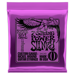 ERNIE BALL POWER SLINKY NICKEL WOUND 7-STRING ELECTRIC GUITAR STRINGS 11-58 GAUGE