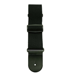 Henry Heller 2" Woven Guitar Strap, Black