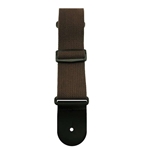 Henry Heller 2" Cotton Guitar Strap - Brown